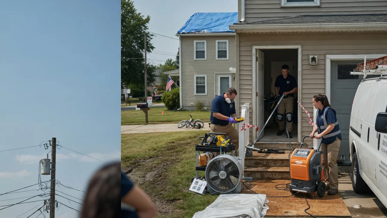 Water Damage Repair in Coalport, PA near me